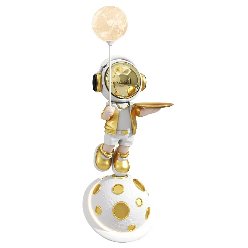 Resin Art In Floor - Dekorasi Lantai Besar Seni Lukis Astronot