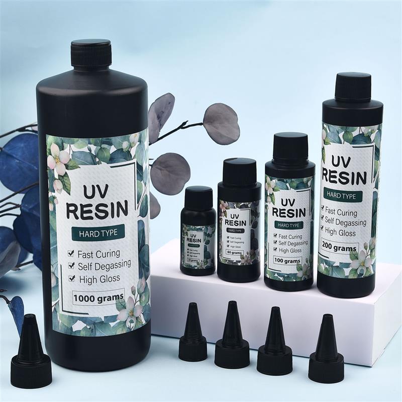 Uv Resin Clear Hard - Lem Resin UV Keras Kristal Jernih