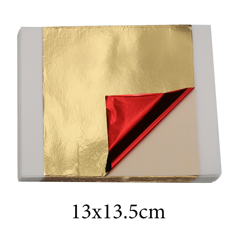 Resin Art For Wedding Gift - 100 lembar Kertas Foil Imitasi Daun