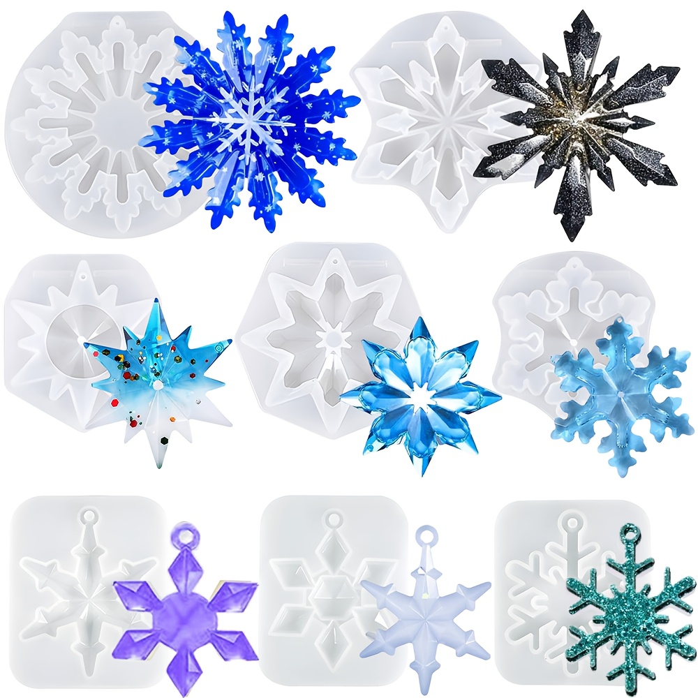 Resin Art Guide - Cetakan Resin untuk Dekorasi Natal, Cetakan