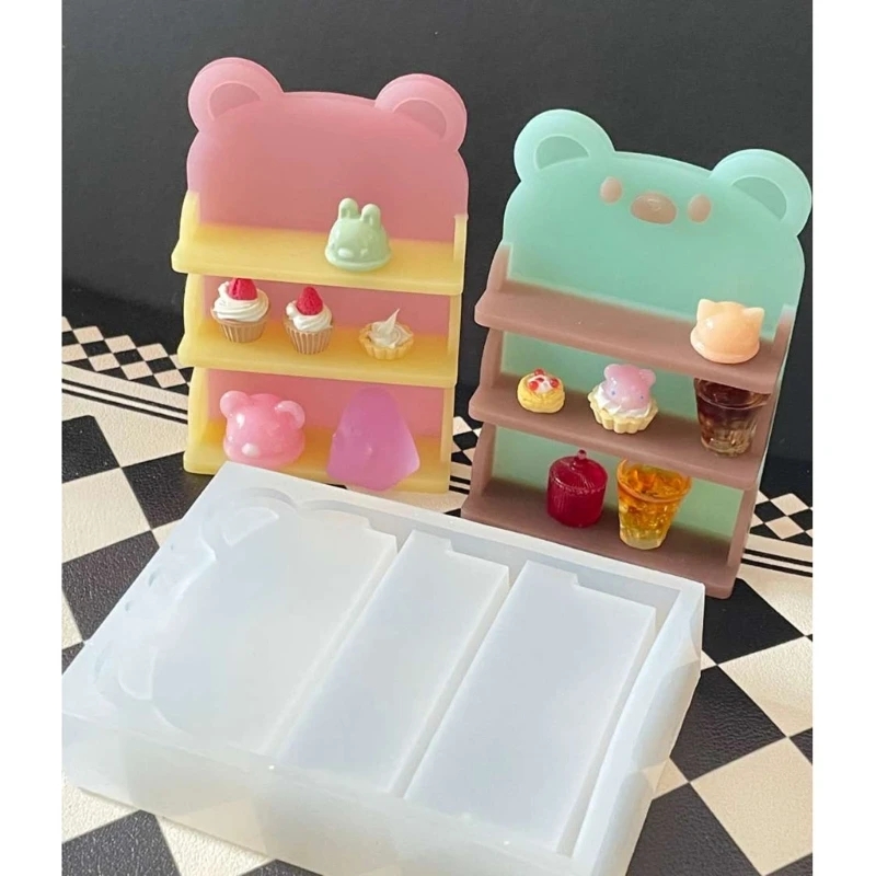 Resin Art Book - Rak Buku, Cetakan Resin Epoksi, Cetakan