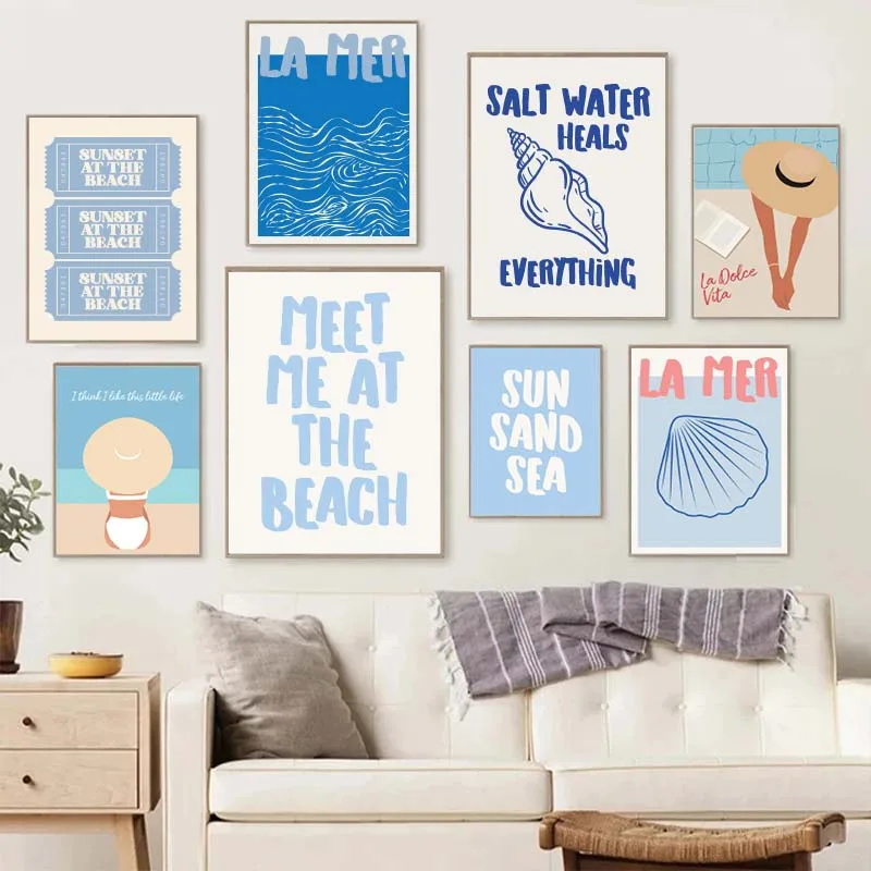 Resin Art Quotes - Kerang Laut Bertemu Denganku Di Pantai