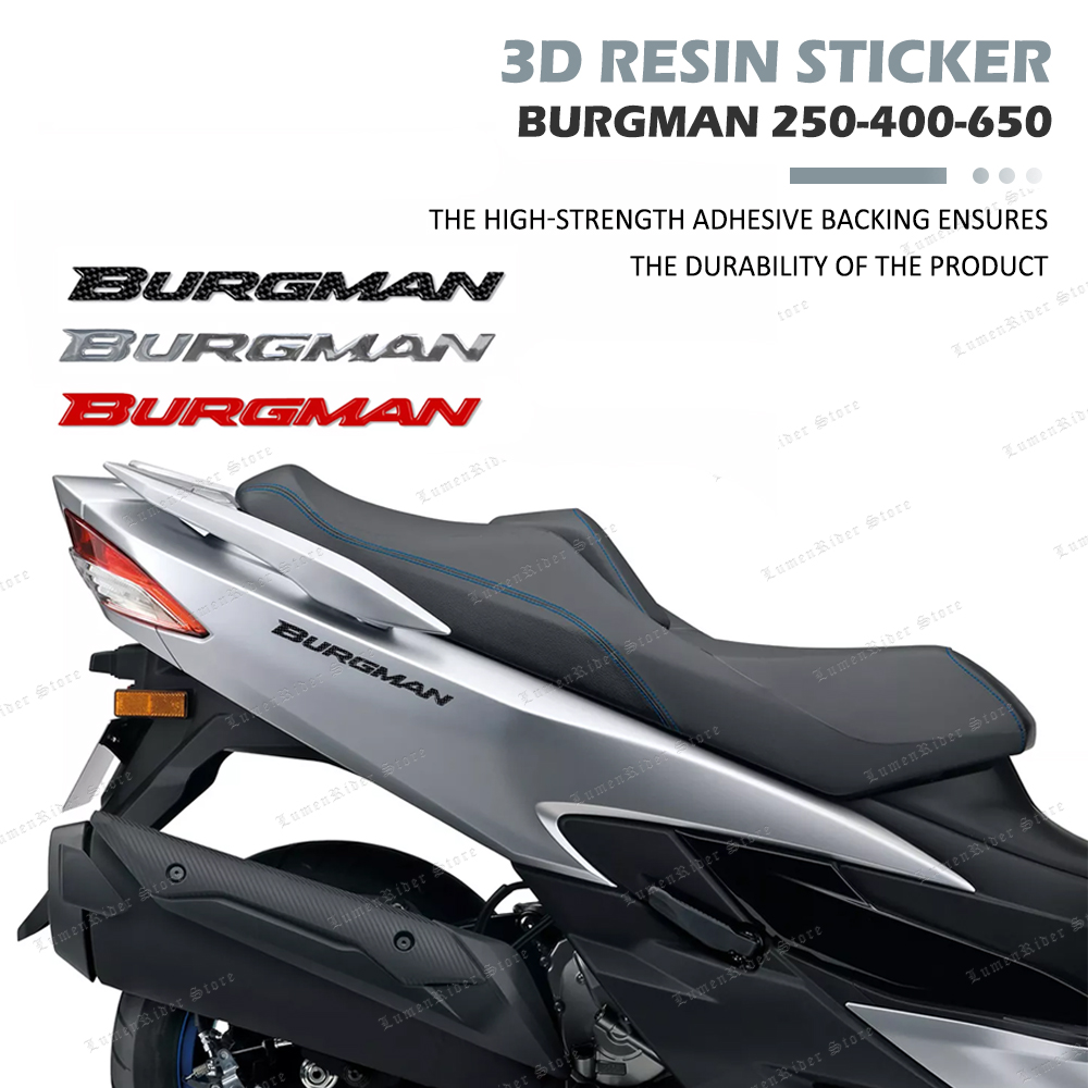 Resin Art Logo - Untuk Suzuki Burgman 250 400 650,