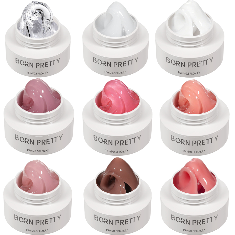 Uv Resin Clear Hard - BORN PRETTY 15ml Gel Kuku Putih
