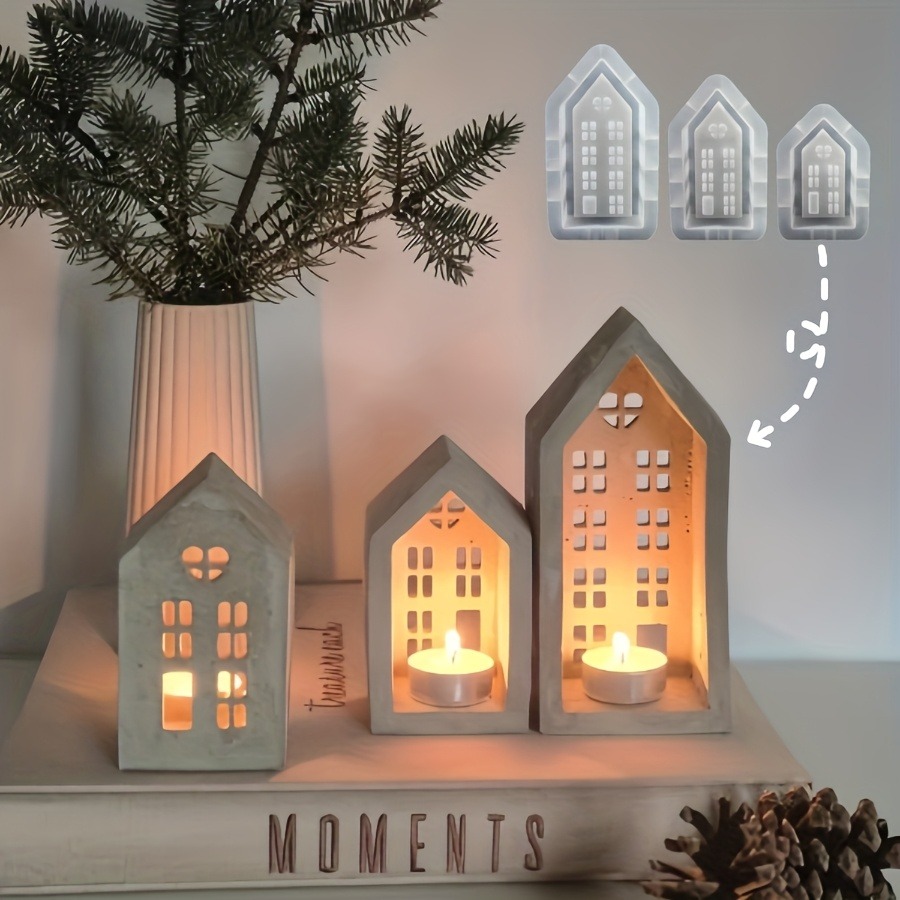Resin Art Table - Cetakan Resin DIY Bentuk Hati Berongga