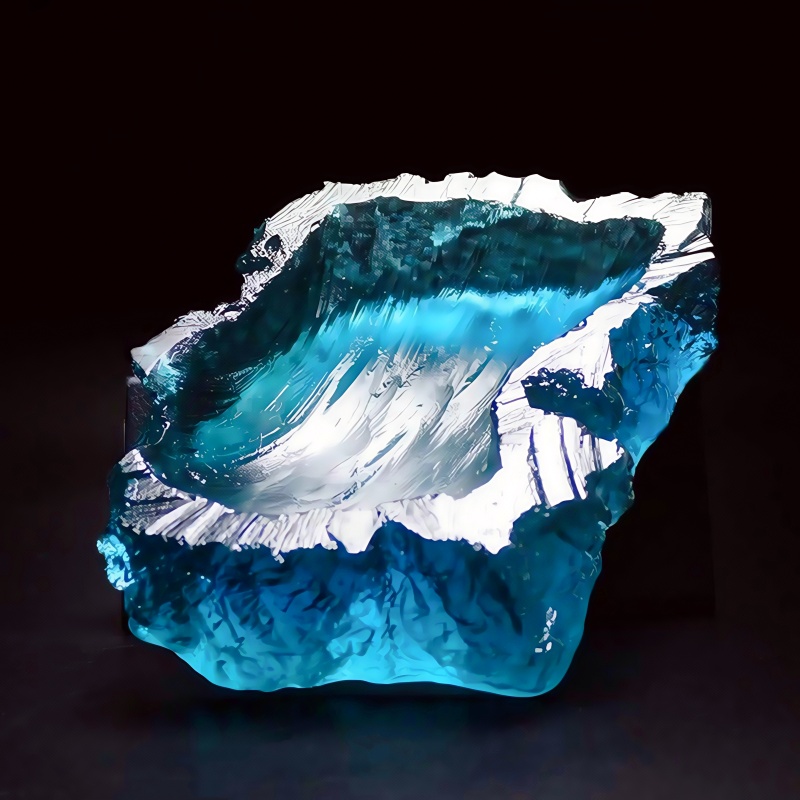 Resin Art Ring Design - Cetakan Silikon Resin Epoksi Desain Gelombang