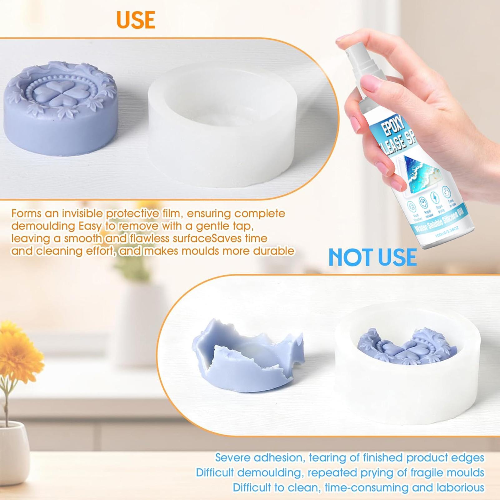 Semprotan Pelepas Silikon Semp - Resin Art Guide ulasan dan harga