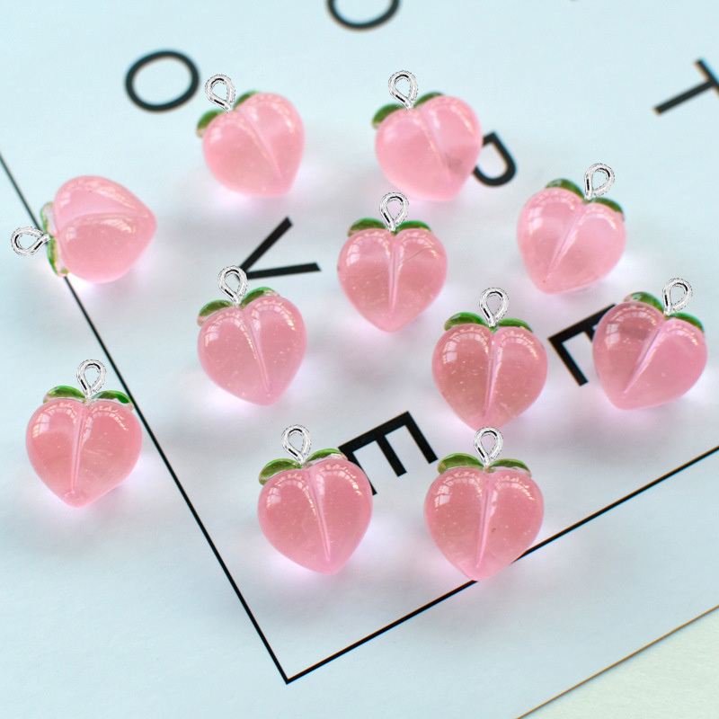 10 Buah Liontin Resin Datar Tr - Resin Art Earrings ulasan dan harga