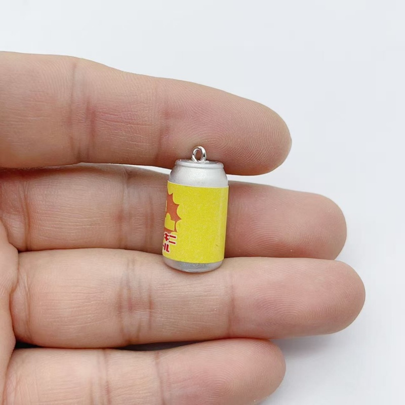 10Pcs Mini Simulasi Kaleng Min - Resin Art Earrings ulasan dan harga