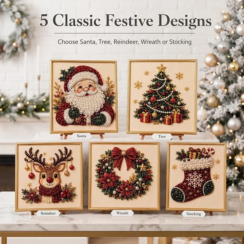 Set Lukisan Berlian Mutiara Na - Resin Art Frame ulasan dan harga
