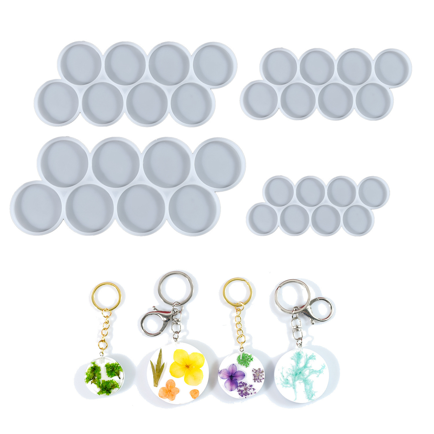 Cetakan Silikon Bulat Lingkara - Resin Art Guide ulasan dan harga
