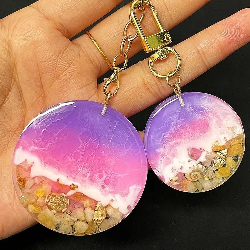 Cetakan Silikon Bulat Lingkara - Resin Art Guide ulasan dan harga