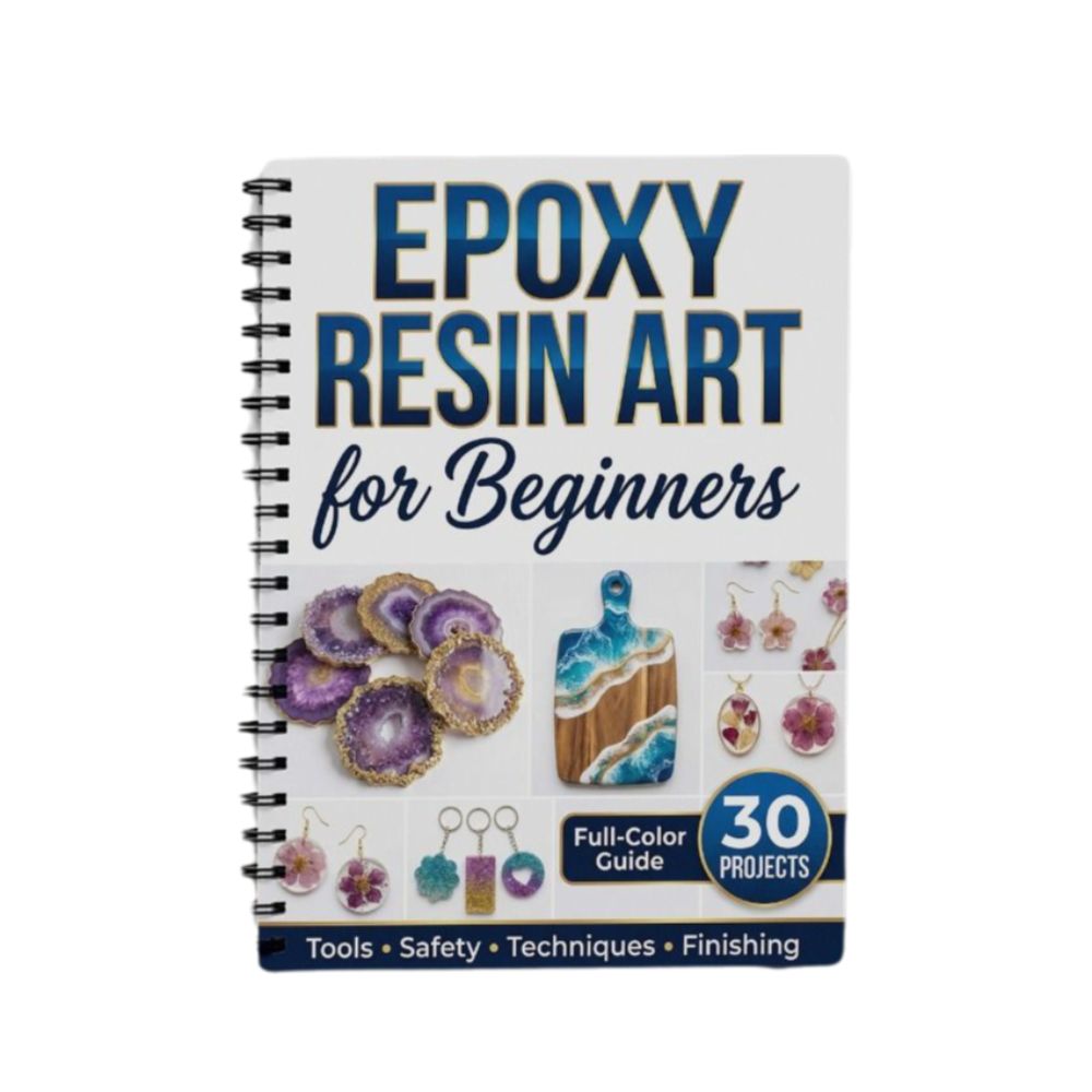 Buku Panduan Seni Resin Epoxy  - Resin Art Book ulasan dan harga