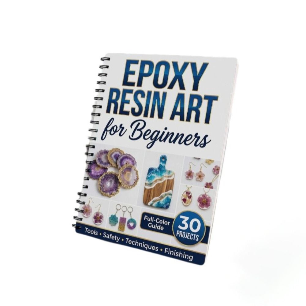 Buku Panduan Seni Resin Epoxy  - Resin Art Book ulasan dan harga