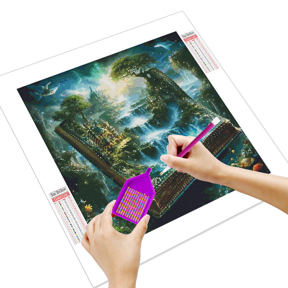 Disney Kit lengkap DIY 5D luki - Resin Art Book ulasan dan harga