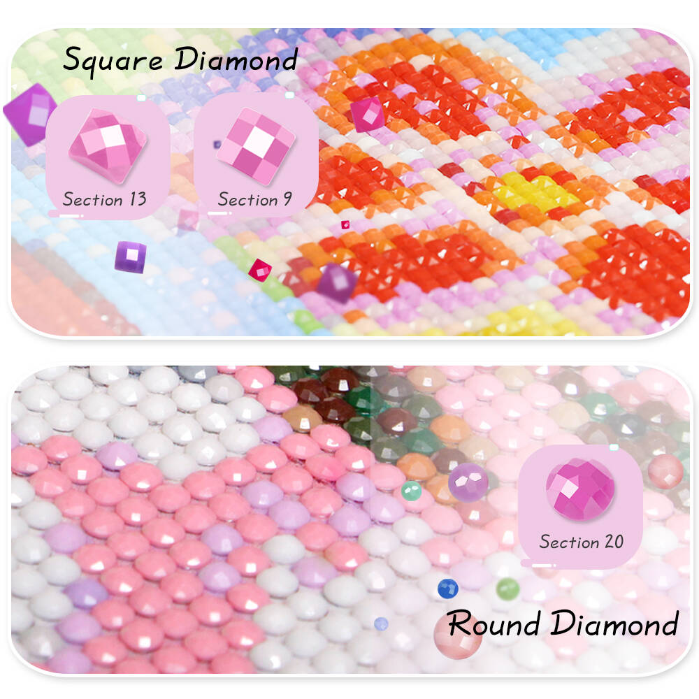 Disney Kit lengkap DIY 5D luki - Resin Art Book ulasan dan harga
