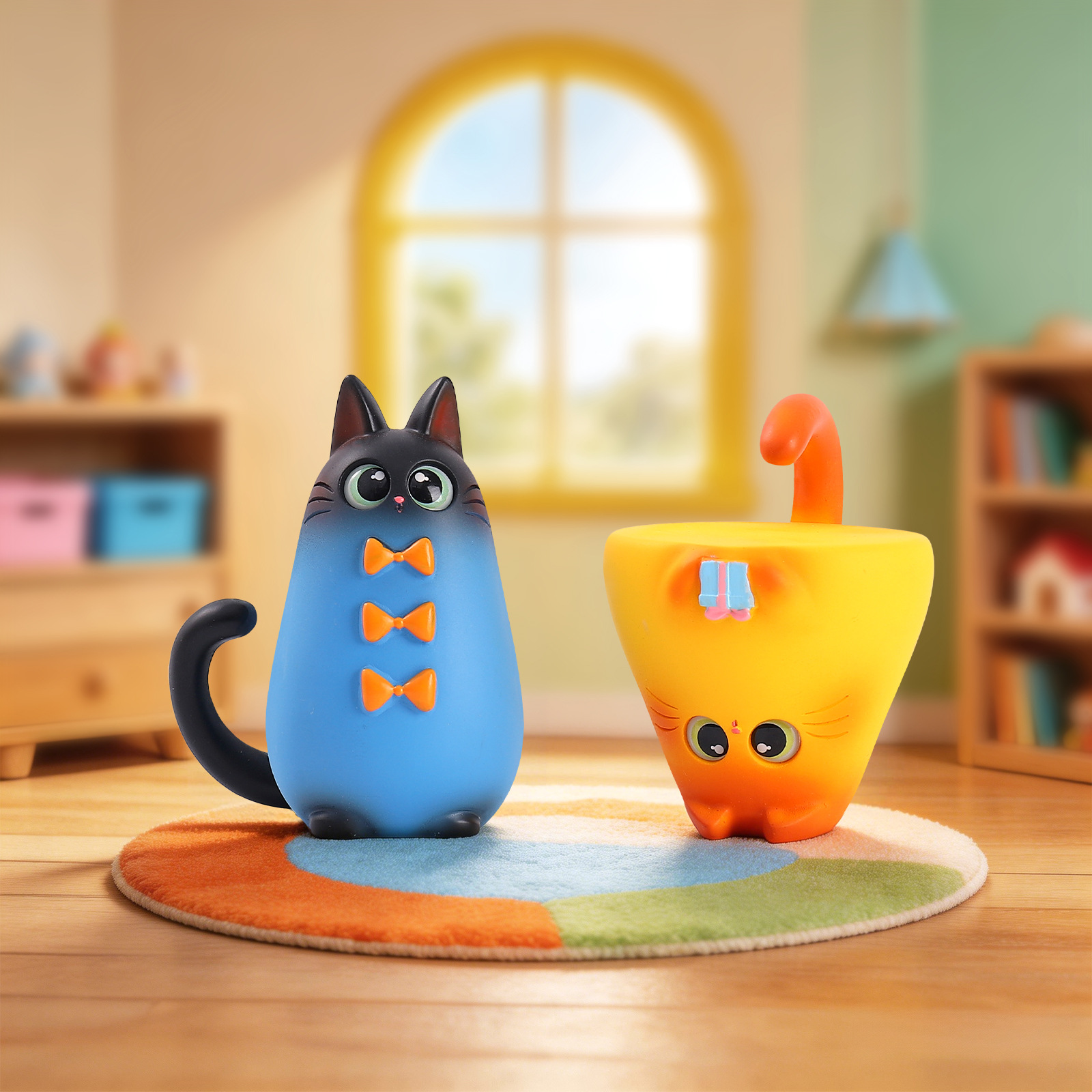Figur Kucing Blind Box Resin K - Resin Art Table ulasan dan harga