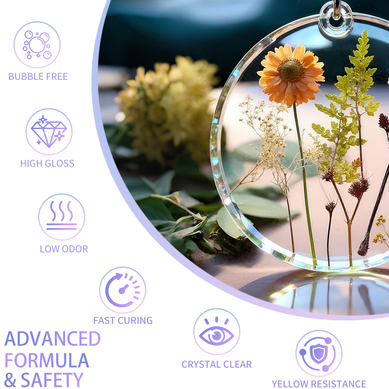 Resin UV 200g Kristal Jernih,  - Uv Resin Clear Hard ulasan dan harga