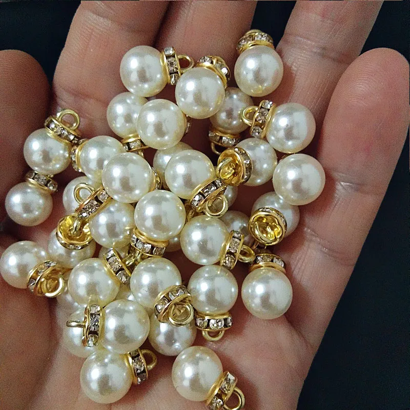 30 Buah Liontin Berlian Mutiar - Resin Art For Wedding Gift ulasan dan harga