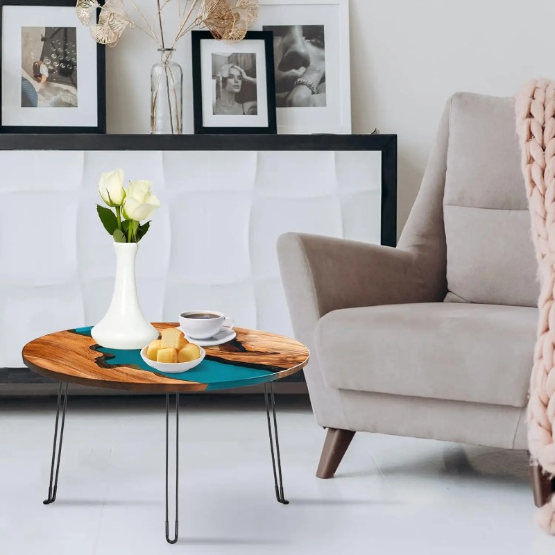 Cetakan Resin Meja Epoxy Bulat - Resin Art Table ulasan dan harga