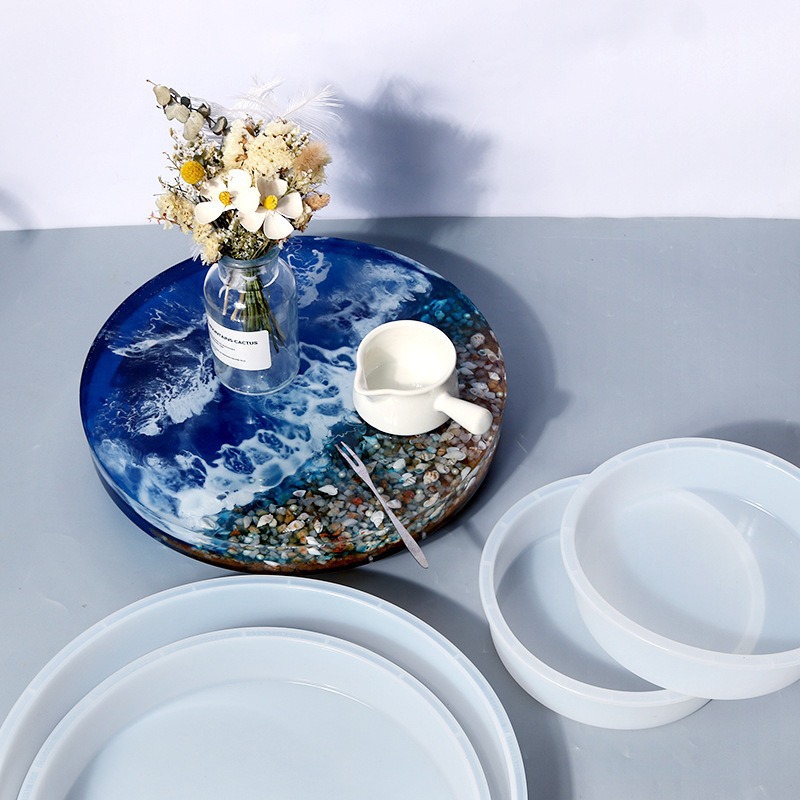Cetakan Resin Meja Epoxy Bulat - Resin Art Table ulasan dan harga