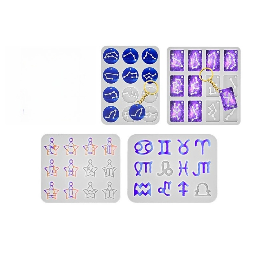 4styles Cetakan Resin 12 Zodia - Resin Art Guide ulasan dan harga