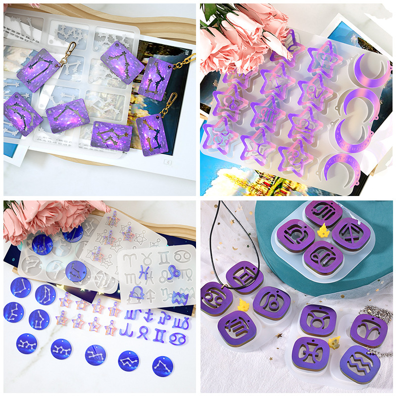 4styles Cetakan Resin 12 Zodia - Resin Art Guide ulasan dan harga