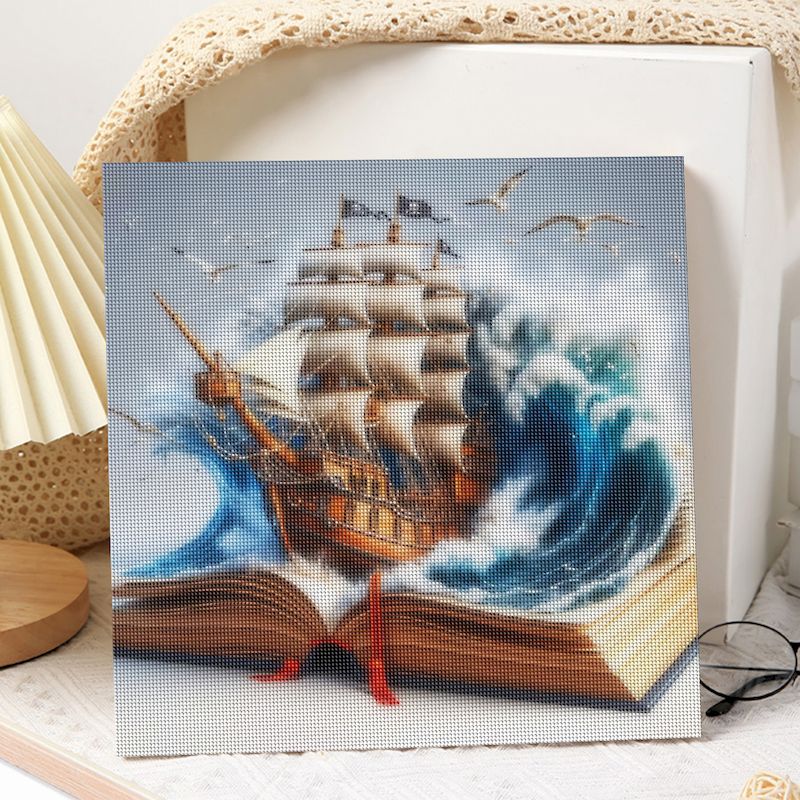 SDOYUNO Kit lanskap buku mosai - Resin Art Book ulasan dan harga