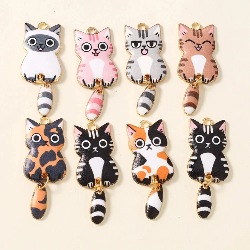 10 Buah 16 × 39Mm Jimat Resin  - Resin Art Earrings ulasan dan harga