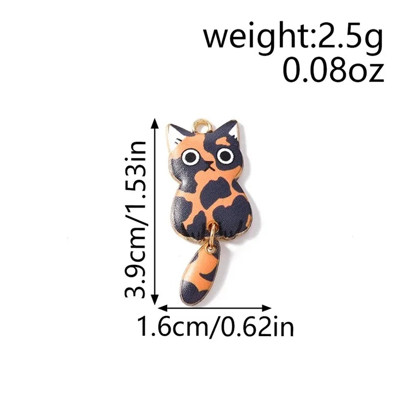 10 Buah 16 × 39Mm Jimat Resin  - Resin Art Earrings ulasan dan harga