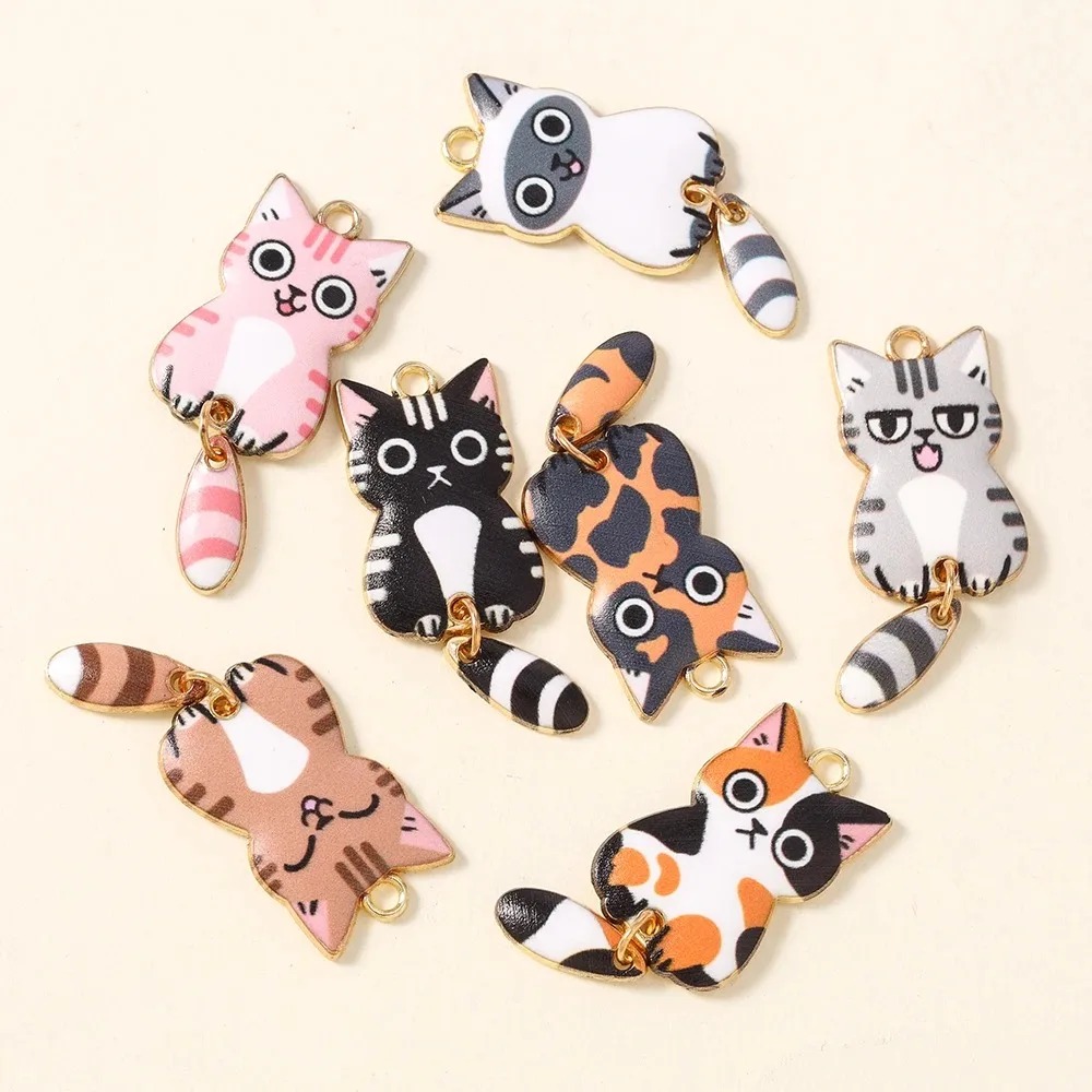 10 Buah 16 × 39Mm Jimat Resin  - Resin Art Earrings ulasan dan harga