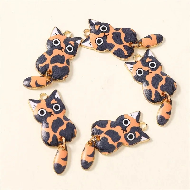 10 Buah 16 × 39Mm Jimat Resin  - Resin Art Earrings ulasan dan harga
