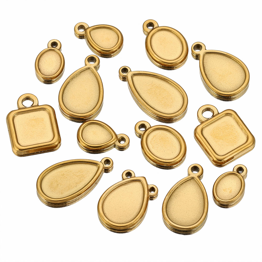 5 pcs Baki Liontin Persegi, Bu - Resin Art For Sale ulasan dan harga