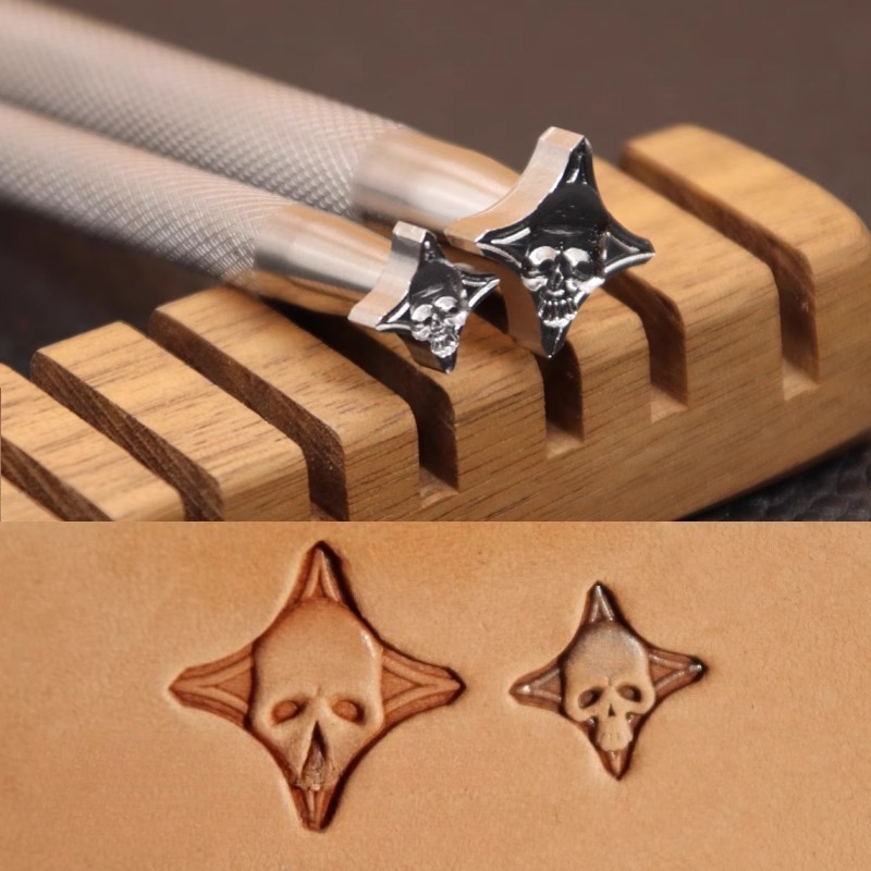 304 Stempel Ukiran Kulit Desai - Resin Art Logo ulasan dan harga