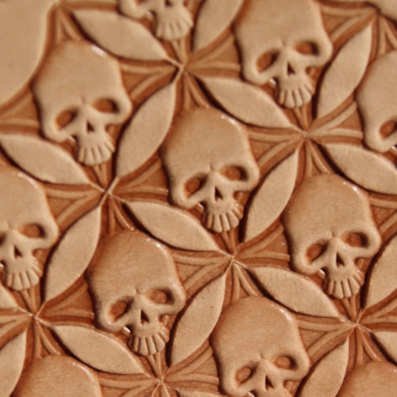 304 Stempel Ukiran Kulit Desai - Resin Art Logo ulasan dan harga