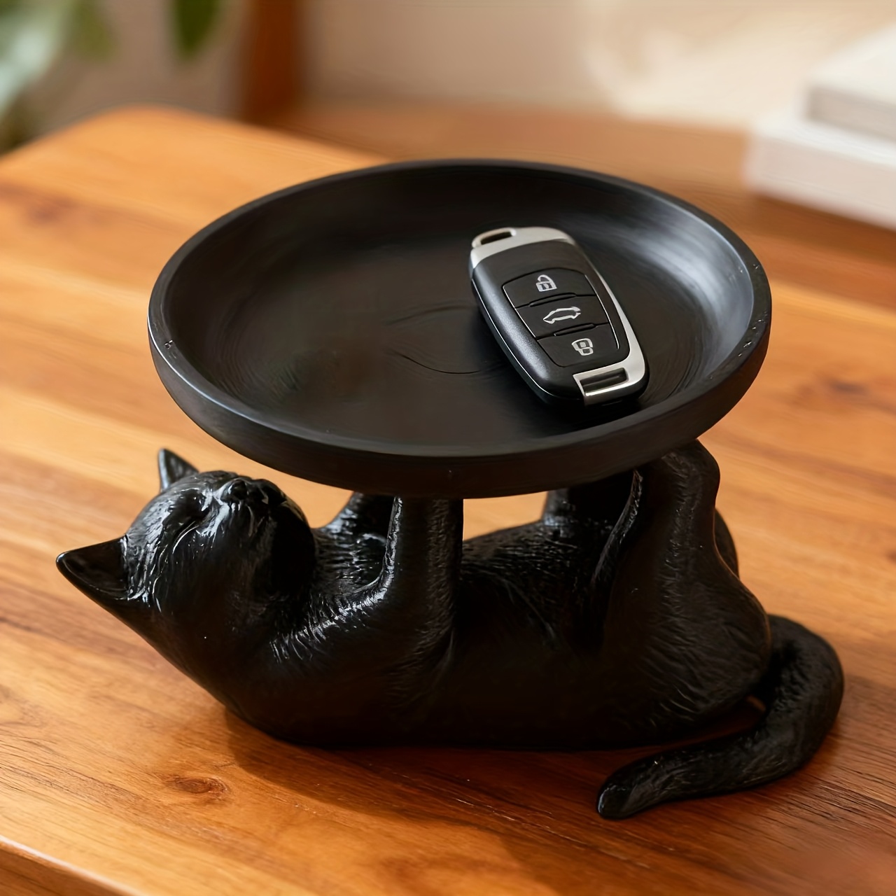 1Pc Patung Kucing Resin dengan - Resin Art Table ulasan dan harga