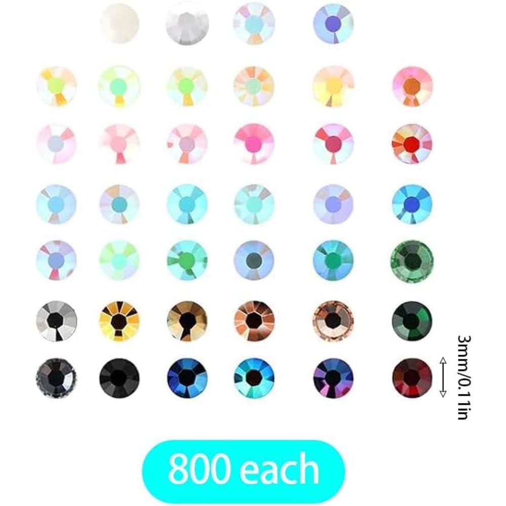 40 Warna Resin Jelly Rhineston - Resin Art Book ulasan dan harga