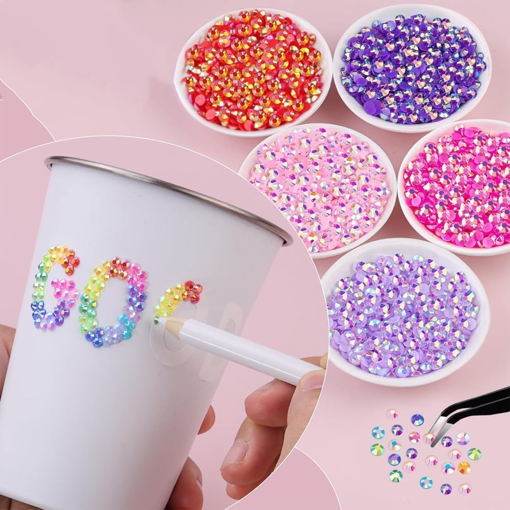 40 Warna Resin Jelly Rhineston - Resin Art Book ulasan dan harga