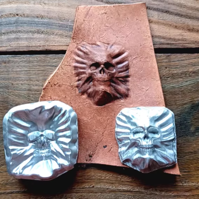 Cetakan Emboss Kulit Bentuk Te - Resin Art Logo ulasan dan harga