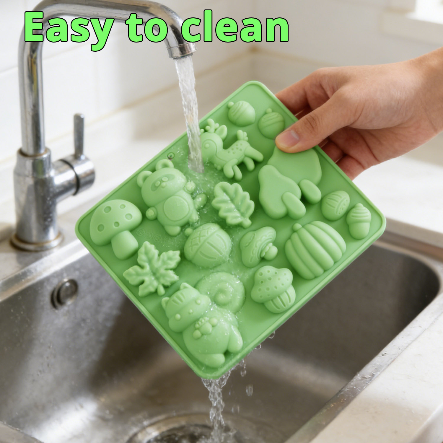 1 Cetakan Kue Silikon Berbentu - Resin Art Guide ulasan dan harga