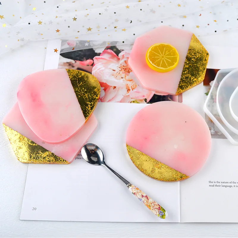 Cetakan Coaster Geometrik Mult - Resin Art Table ulasan dan harga