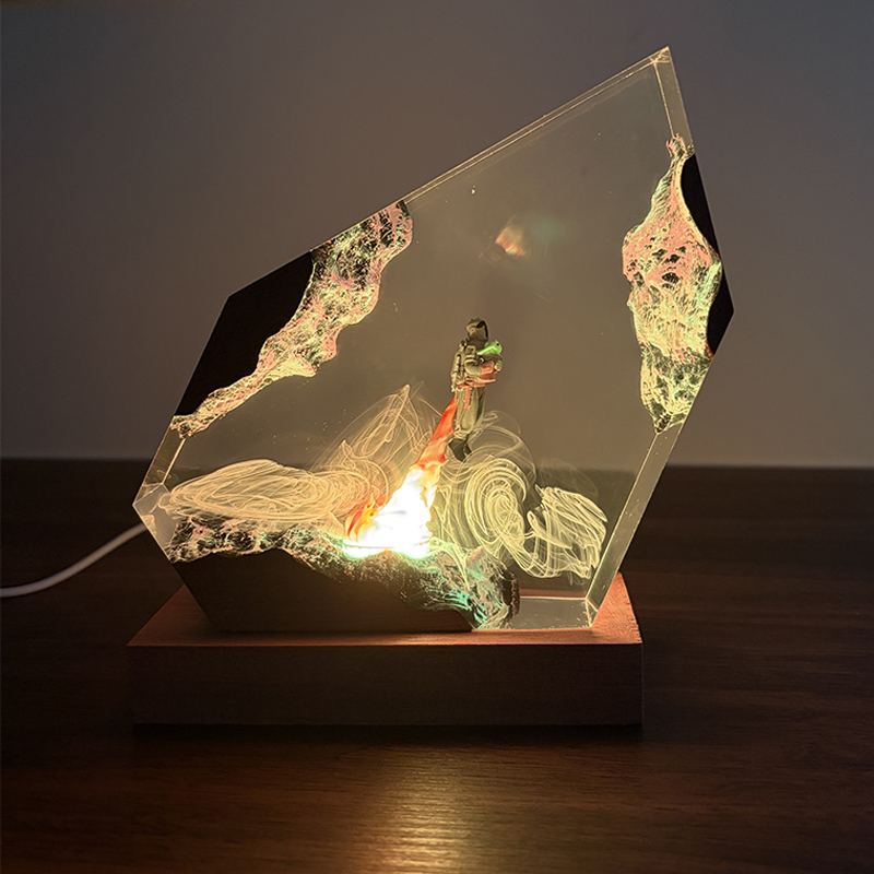 Lampu Meja Resin Figur Anime S - Resin Art Table ulasan dan harga