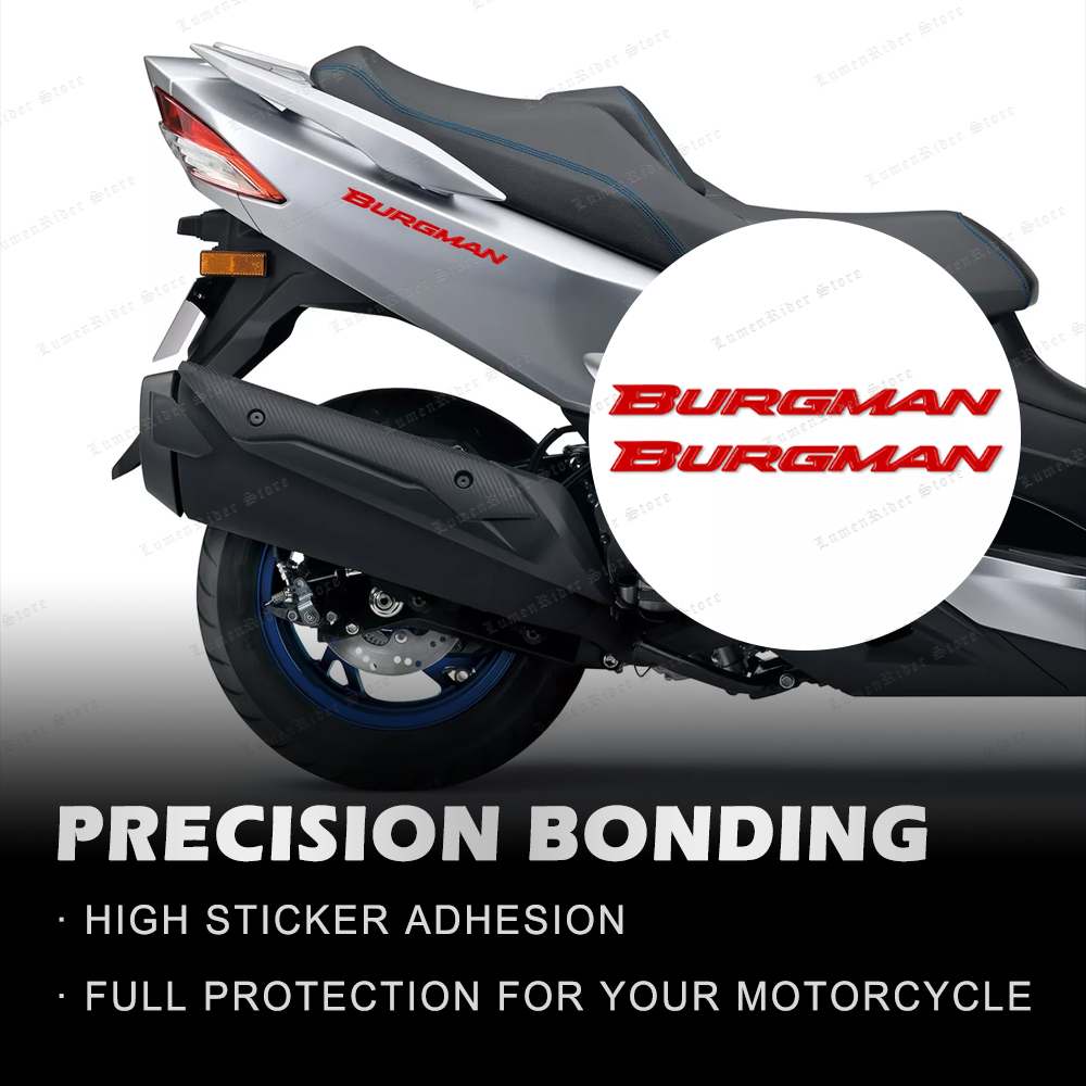 Untuk Suzuki Burgman 250 400 6 - Resin Art Logo ulasan dan harga