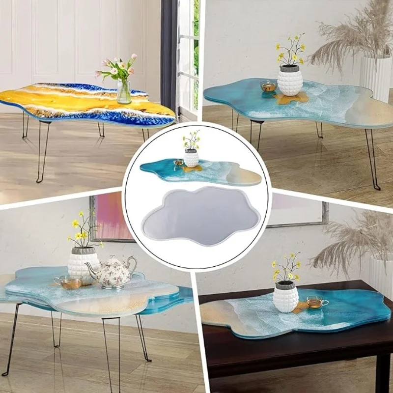 Cetakan meja Resin besar 24 in - Resin Art Table ulasan dan harga