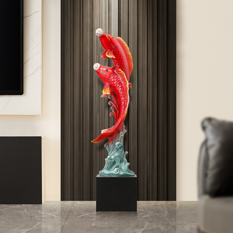Patung ikan, patung Resin, rua - Resin Art In Floor ulasan dan harga
