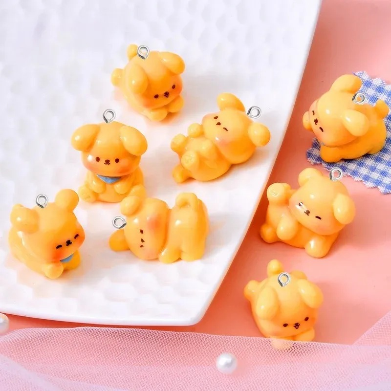 10Pcs Gantungan Akrilik Resin  - Resin Art Earrings ulasan dan harga