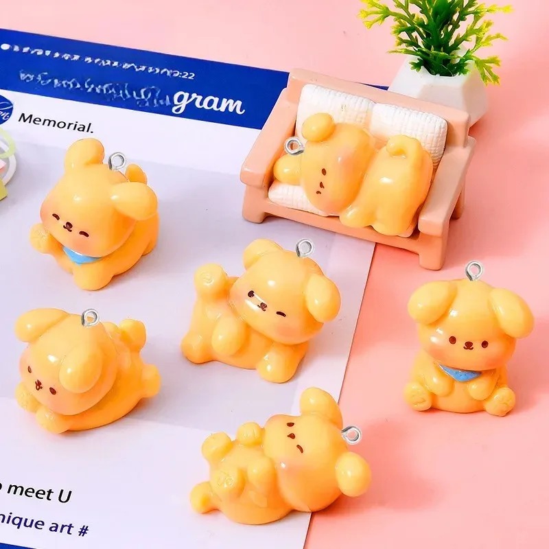 10Pcs Gantungan Akrilik Resin  - Resin Art Earrings ulasan dan harga