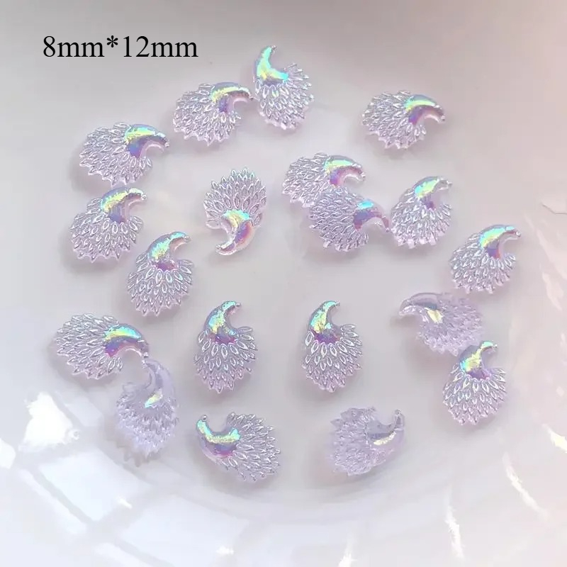 50 Buah/Lot 8*12Mm Aksesori Pe - Resin Art Earrings Design ulasan dan harga