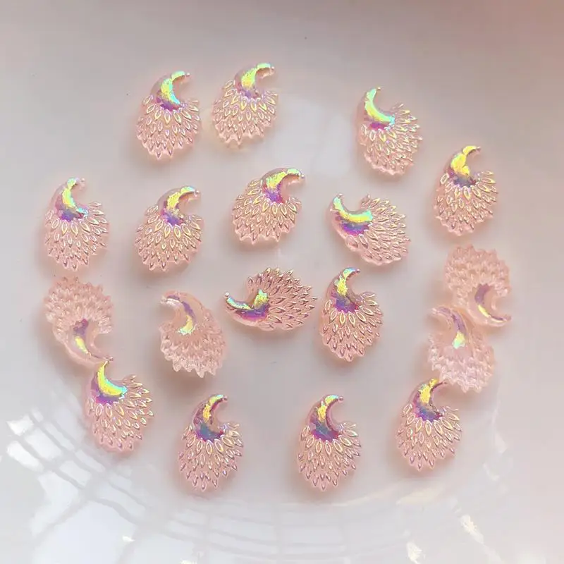 50 Buah/Lot 8*12Mm Aksesori Pe - Resin Art Earrings Design ulasan dan harga